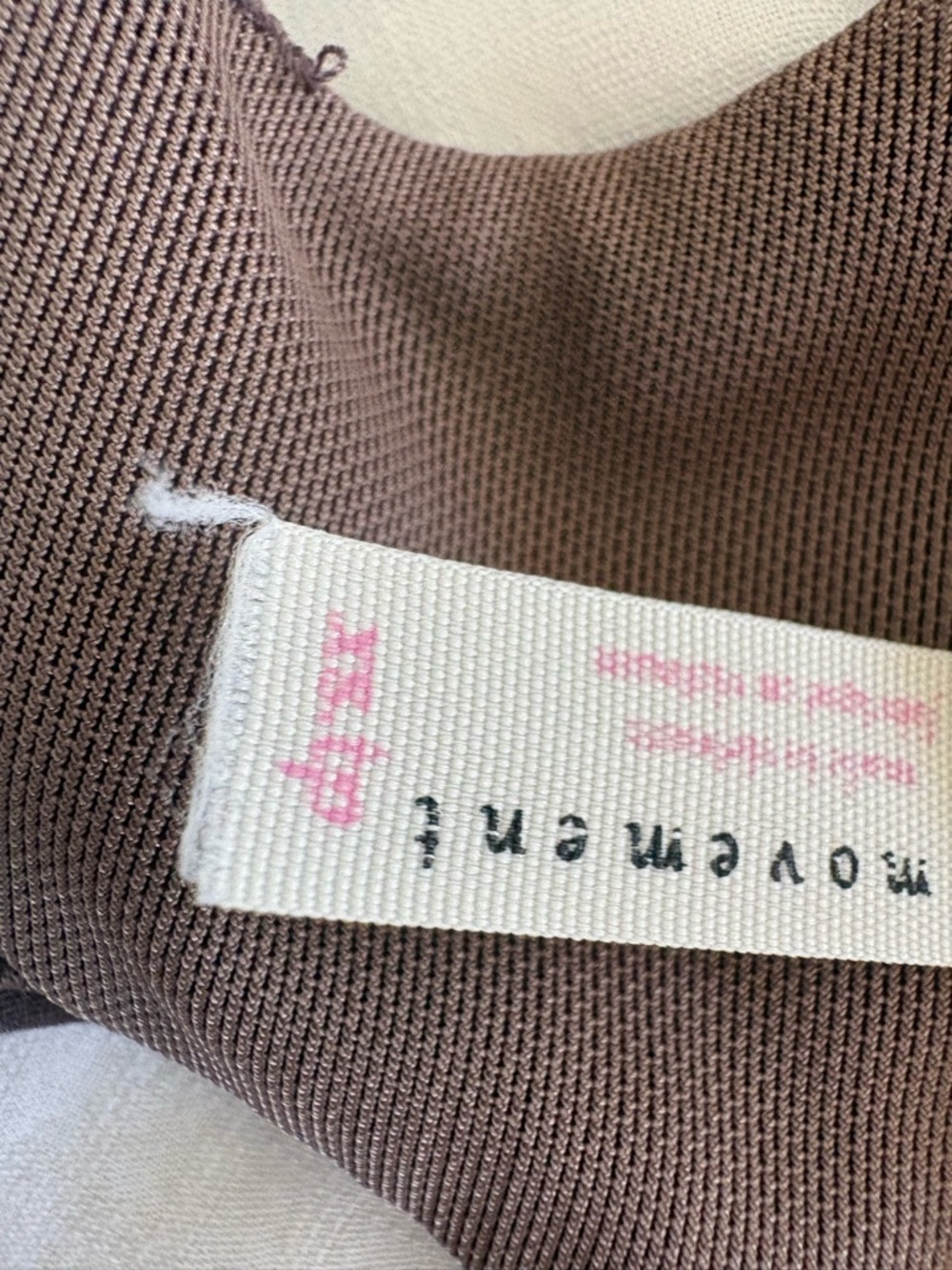 Free People | Movement Freeform Sports Bra Brami Chaga Brown - Picture 6 of 8